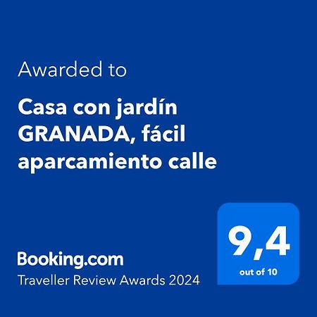 Casa En Granada Con Hermoso Jardin, Parking Calle المظهر الخارجي الصورة